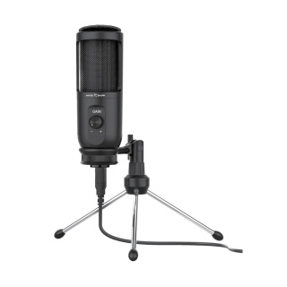 Mikrofon Pojemnościowy White Shark TAUS USB Kardioidalny 24 bit 192 kHz