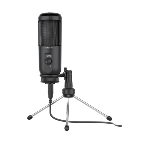 Mikrofon Pojemnościowy White Shark TAUS USB Kardioidalny 24 bit 192 kHz