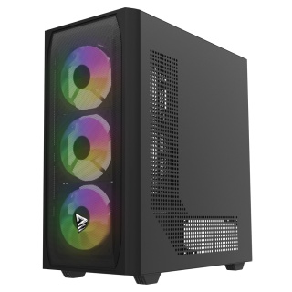 Obudowa Gamingowa SAVIO NOCTIS FLOW RGB X1 Mesh 4 Wentylatory