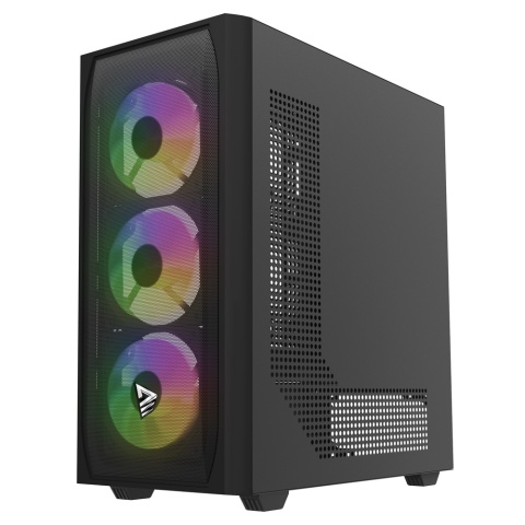 Obudowa Gamingowa SAVIO NOCTIS FLOW RGB X1 Mesh 4 Wentylatory