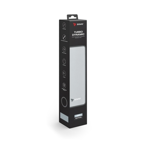 Podkładka pod Mysz i Klawiaturę SAVIO Turbo Dynamic XL Grey 900 × 400 mm