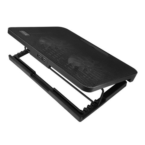 Podstawka Chłodząca SAVIO COS-02 Pod Laptop 17,3" 2 Wentylatory LED