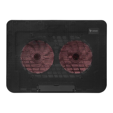 Podstawka Chłodząca SAVIO COS-02 Pod Laptop 17,3" 2 Wentylatory LED