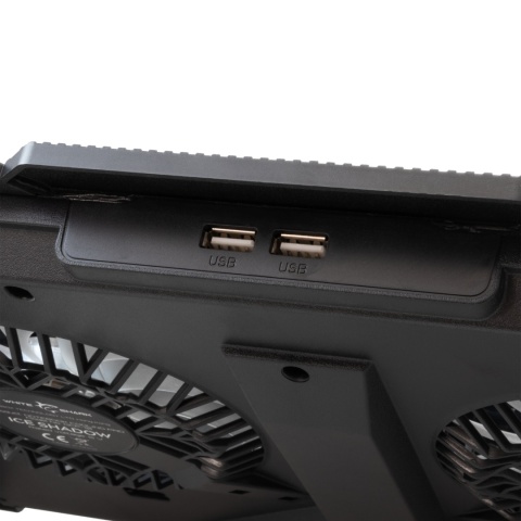Podstawka Chłodząca White Shark ICE SHADOW RGB do Laptopa 17,3 cala