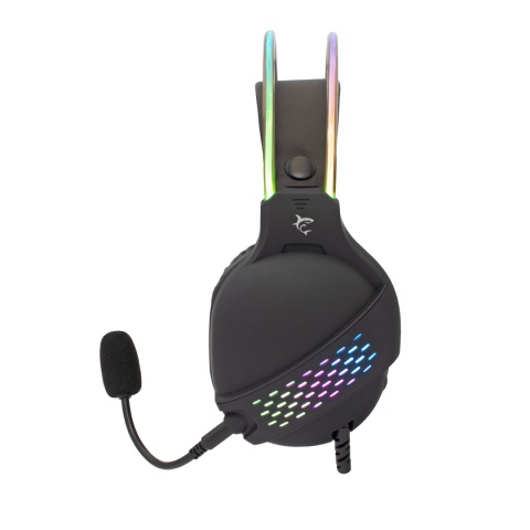 Słuchawki Gamingowe White Shark OX Mikrofon RGB 50 mm Czarne PC/PS4/PS5/MAC