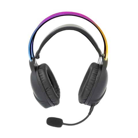Słuchawki Gamingowe White Shark OX Mikrofon RGB 50 mm Czarne PC/PS4/PS5/MAC