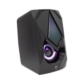 Głośniki Komputerowe White Shark BEAT 2.0 USB RGB 6W Czarne