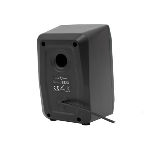 Głośniki Komputerowe White Shark BEAT 2.0 USB RGB 6W Czarne