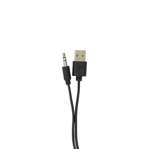 Głośniki Komputerowe White Shark BEAT 2.0 USB RGB 6W Czarne
