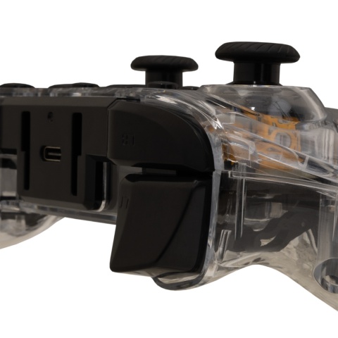 Gamepad Bezprzewodowy White Shark PRAETORIAN Bluetooth RGB PC PS4 Switch