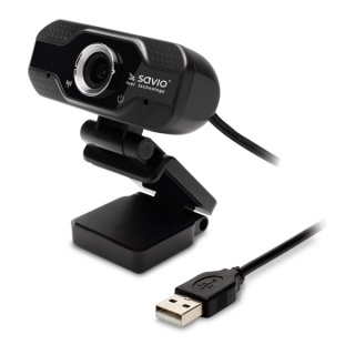 Kamera Internetowa SAVIO CAK-01 Full HD 1080p Mikrofon USB 30 FPS