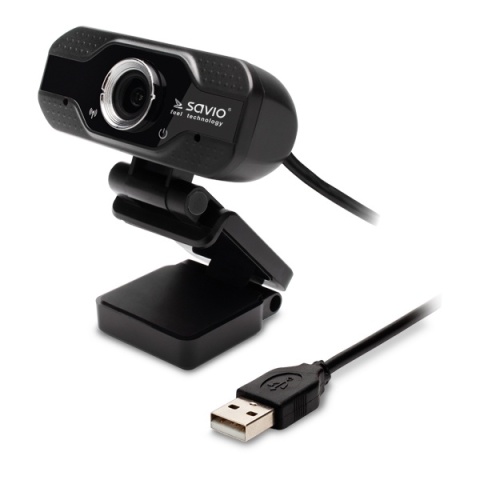 Kamera Internetowa SAVIO CAK-01 Full HD 1080p Mikrofon USB 30 FPS