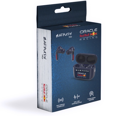 Słuchawki bezprzewodowe Oracle Red Bull Racing LED ANC ENC 4 mikrofony