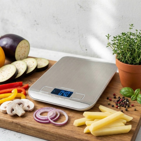Waga Kuchenna Esperanza Pineapple EKS001 5 kg 1 g LCD Stal Nierdzewna