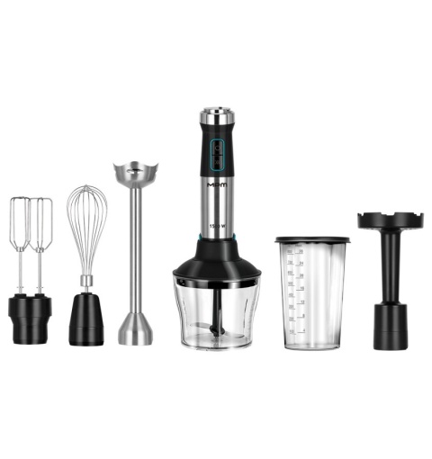 Blender Ręczny MPM MBL-42M 1500W Zestaw XL Turbo Puree Rozdrabniacz