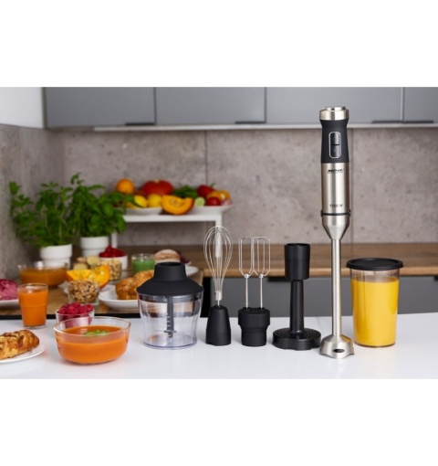 Blender Ręczny MPM MBL-42M 1500W Zestaw XL Turbo Puree Rozdrabniacz
