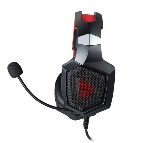 Słuchawki Gamingowe SAVIO FORGE Mikrofon Stereo 50 mm LED Jack USB