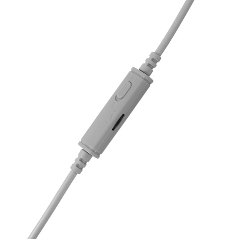 Słuchawki Gamingowe White Shark FIREFLY Mikrofon RGB 50 mm Białe