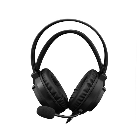 Słuchawki Gamingowe White Shark WOLF USB Mikrofon LED 50 mm czarne 20 - 20kHz