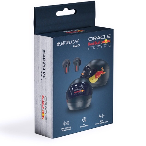 Słuchawki TWS Oracle Red Bull Racing Helmet z etui w kształcie kasku
