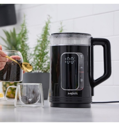 Czajnik MPM MCZ-135 1,5L 1500W Ekran Regulacja Temperatury Podświetlenie