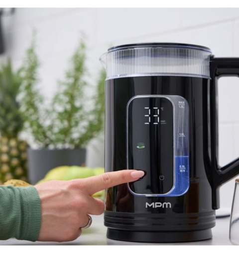 Czajnik MPM MCZ-135 1,5L 1500W Ekran Regulacja Temperatury Podświetlenie