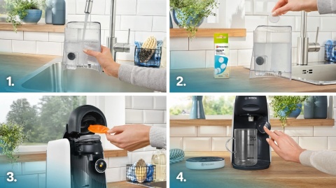 Ekspres Kapsułkowy Bosch TASSIMO FINESSE TAS164E 1400W INTELLIBREW 0,7L