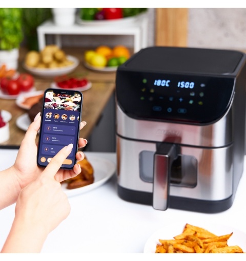 Frytkownica Beztłuszczowa Air Fryer MPM MFR-10M/WIFI 6L 1500W WiFi TUYA
