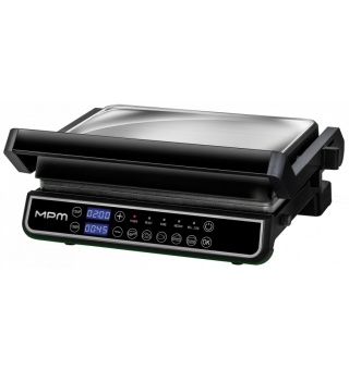 Grill Elektryczny MPM MGR-14M 2000W 5 Programów LED 180°