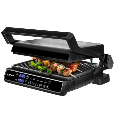 Grill Elektryczny MPM MGR-14M 2000W 5 Programów LED 180°