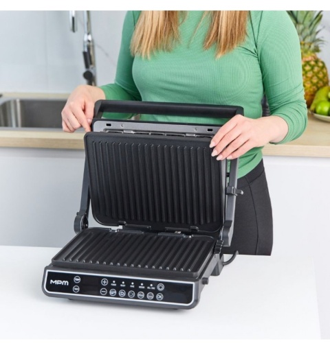 Grill Elektryczny MPM MGR-14M 2000W 5 Programów LED 180°