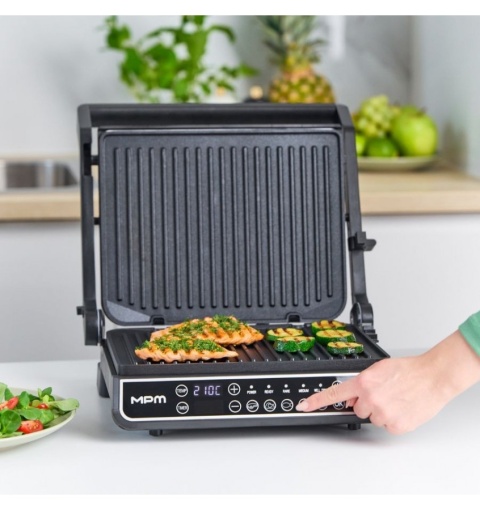 Grill Elektryczny MPM MGR-14M 2000W 5 Programów LED 180°