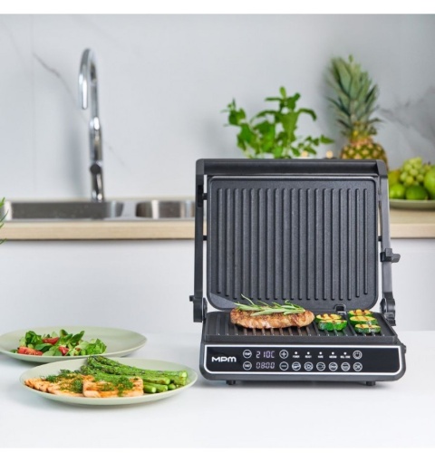 Grill Elektryczny MPM MGR-14M 2000W 5 Programów LED 180°