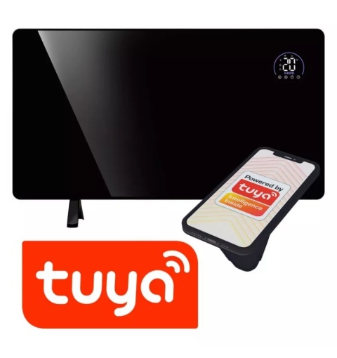 Grzejnik Elektryczny na Podczerwień MPM MUG-23 600W WiFi Tuya Pilot LED