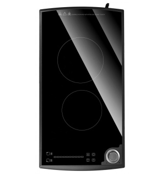 Kuchenka Indukcyjna Dwupalnikowa MPM MKE-24 3100W LED Timer STOP+GO