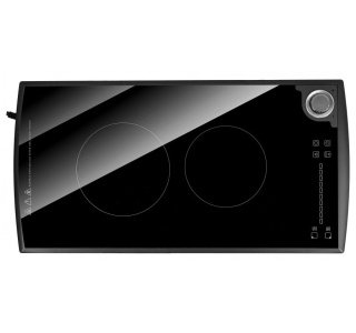 Kuchenka Indukcyjna Dwupalnikowa MPM MKE-24 3100W LED Timer STOP+GO