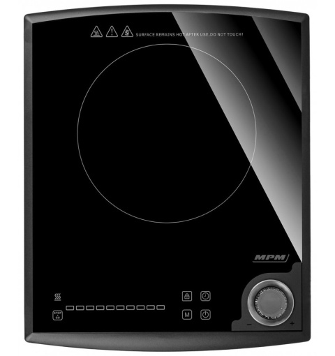Kuchenka Indukcyjna MPM MKE-16 1800W 1 Pole LED Timer STOP+GO