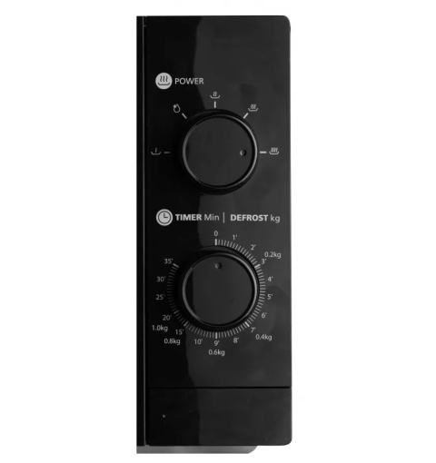 Kuchenka Mikrofalowa MPM-20-KMM-11 20L 700W 5 Poziomów Mocy Czarna
