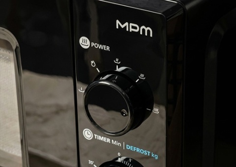 Kuchenka Mikrofalowa MPM-20-KMM-11 20L 700W 5 Poziomów Mocy Czarna
