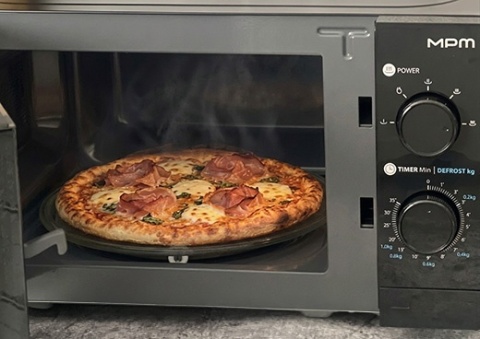 Kuchenka Mikrofalowa MPM-20-KMM-11 20L 700W 5 Poziomów Mocy Czarna