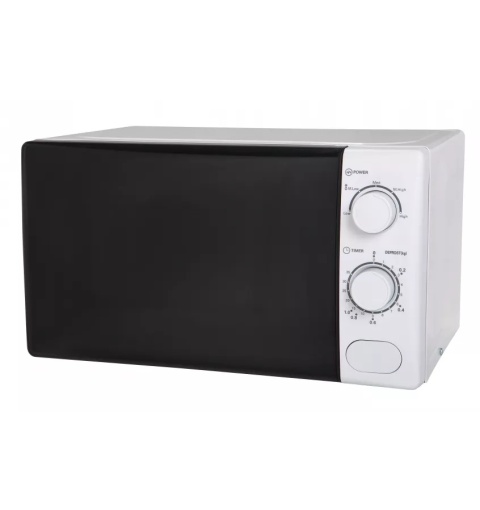 Kuchenka Mikrofalowa MPM-20-KMM-12/W 20L 700W 5 Poziomów Mocy Biała