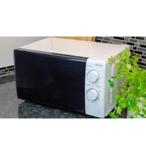 Kuchenka Mikrofalowa MPM-20-KMM-12/W 20L 700W 5 Poziomów Mocy Biała