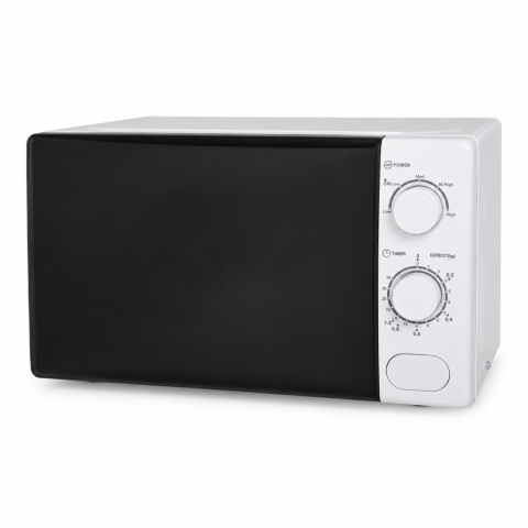 Kuchenka Mikrofalowa MPM-20-KMM-12/W 20L 700W 5 Poziomów Mocy Biała
