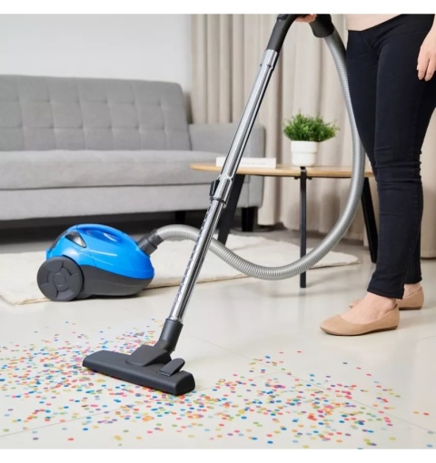 Odkurzacz Workowy MPM MOD-53 850W 1,5L Teleskopowa Rura Zasięg 6,5 m
