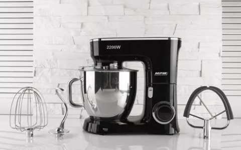 Robot Planetarny MPM MRK-19 2200W Misa 6,5L 6 Prędkości Pulse