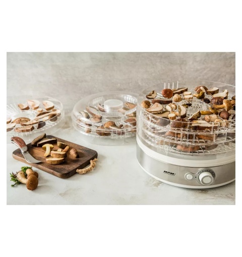 Suszarka Spożywcza MPM MSG-11 500W 5 Sit 31 cm Regulacja Temperatury 35–70°C