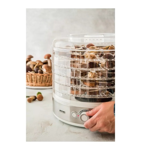 Suszarka Spożywcza MPM MSG-11 500W 5 Sit 31 cm Regulacja Temperatury 35–70°C