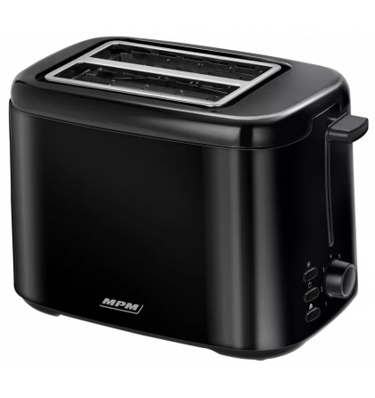 Toster MPM MTO-07/C 800W 2 Komory 7 Poziomów Opiekania Czarny