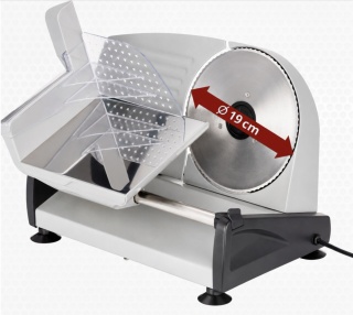 Krajalnica Elektryczna MPM MKR-04M 150W Nóż 190 mm Regulacja 0–15 mm