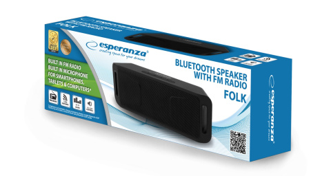 PRZENOŚNY GŁOŚNIK BLUETOOTH FM USB BEZPRZEWODOWY